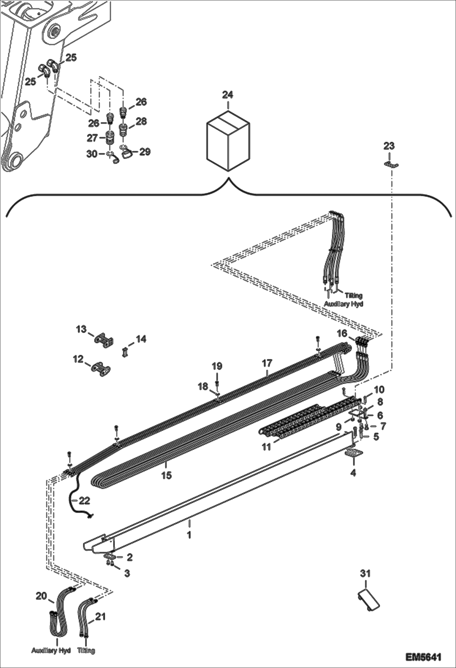 ГИДРАВЛИЧЕСКАЯ СИСТЕМА СТРЕЛЫ