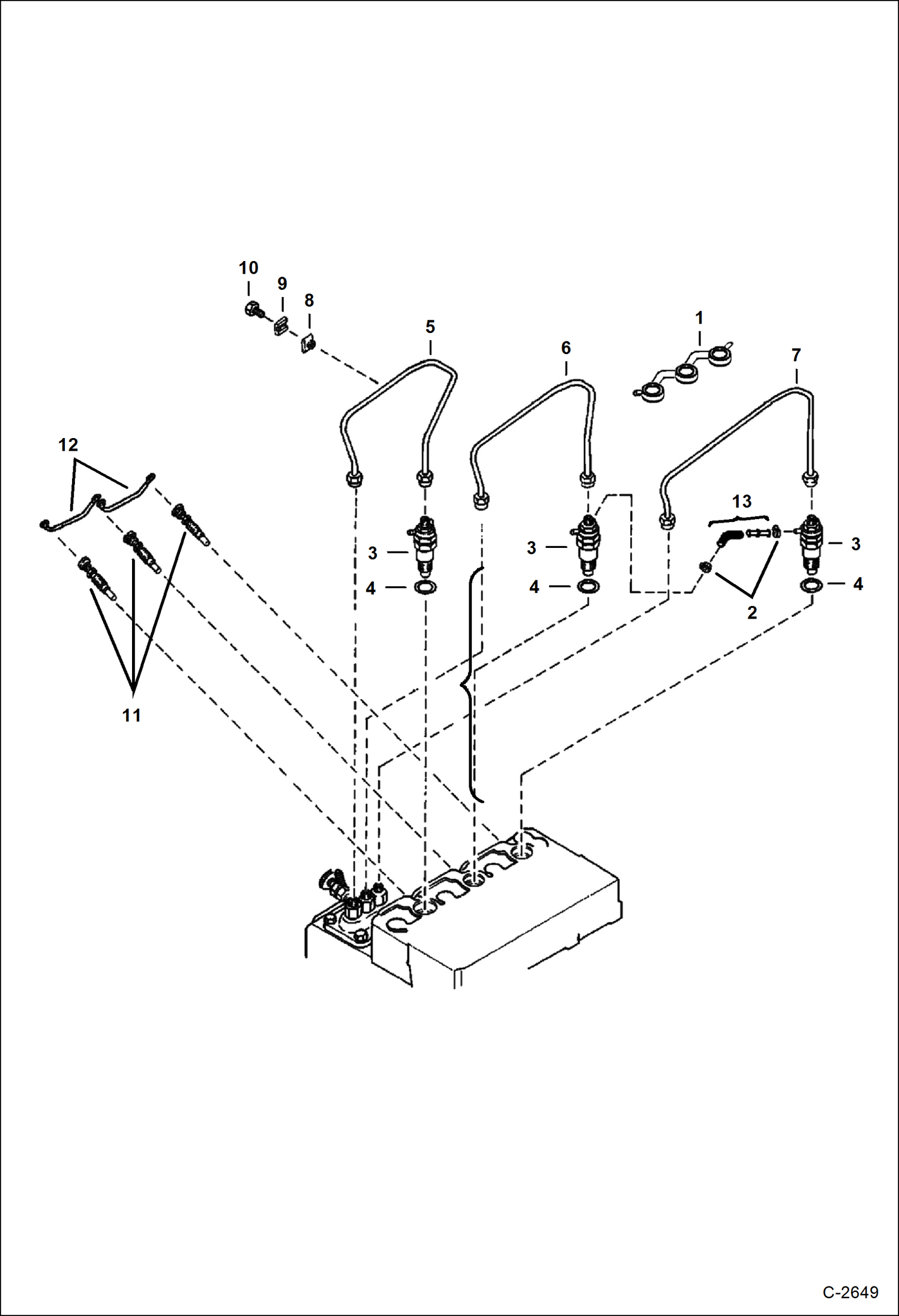 Схема ФОРСУНКИ