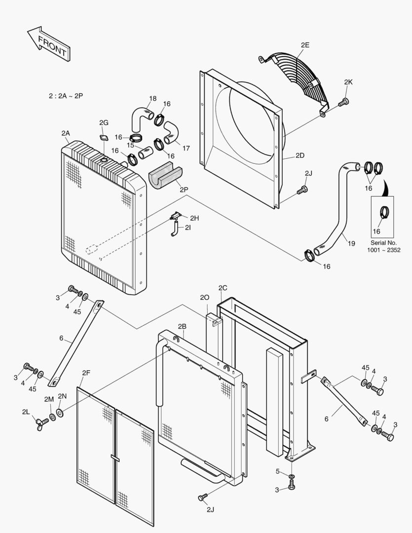 1120 RADIATOR [1001~3051]