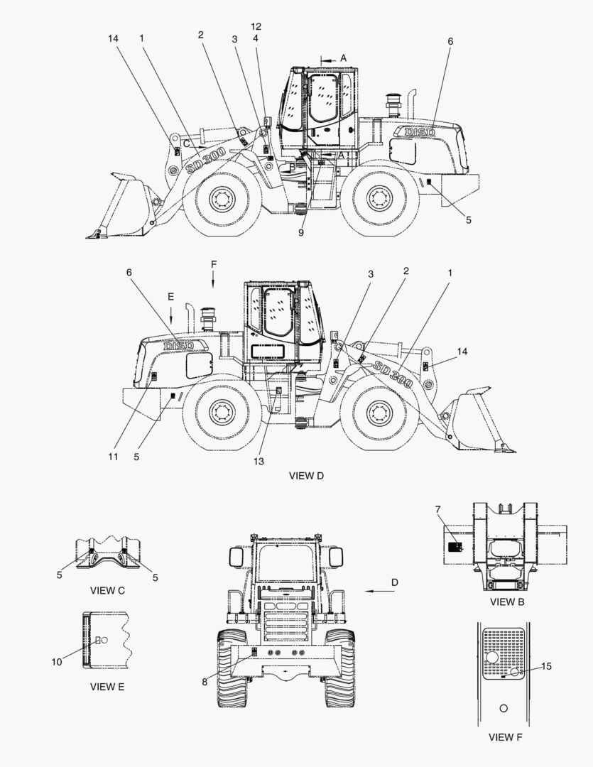 5730 DECAL & NAME PLATE ASSY-RUSSIA [10732~]