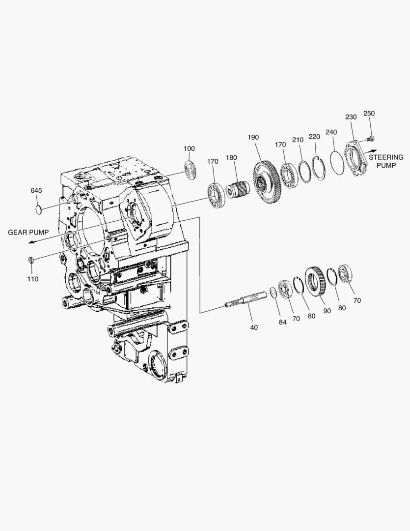 Схема МЕХАНИЗМ ОТБОРА МОЩНОСТИ(2)