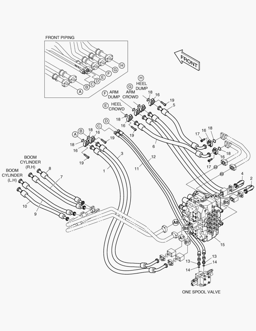 ГЛАВНАЯ МАГИСТРАЛЬ(1) - РЕГУЛИРУЮЩИЙ КЛАПАН