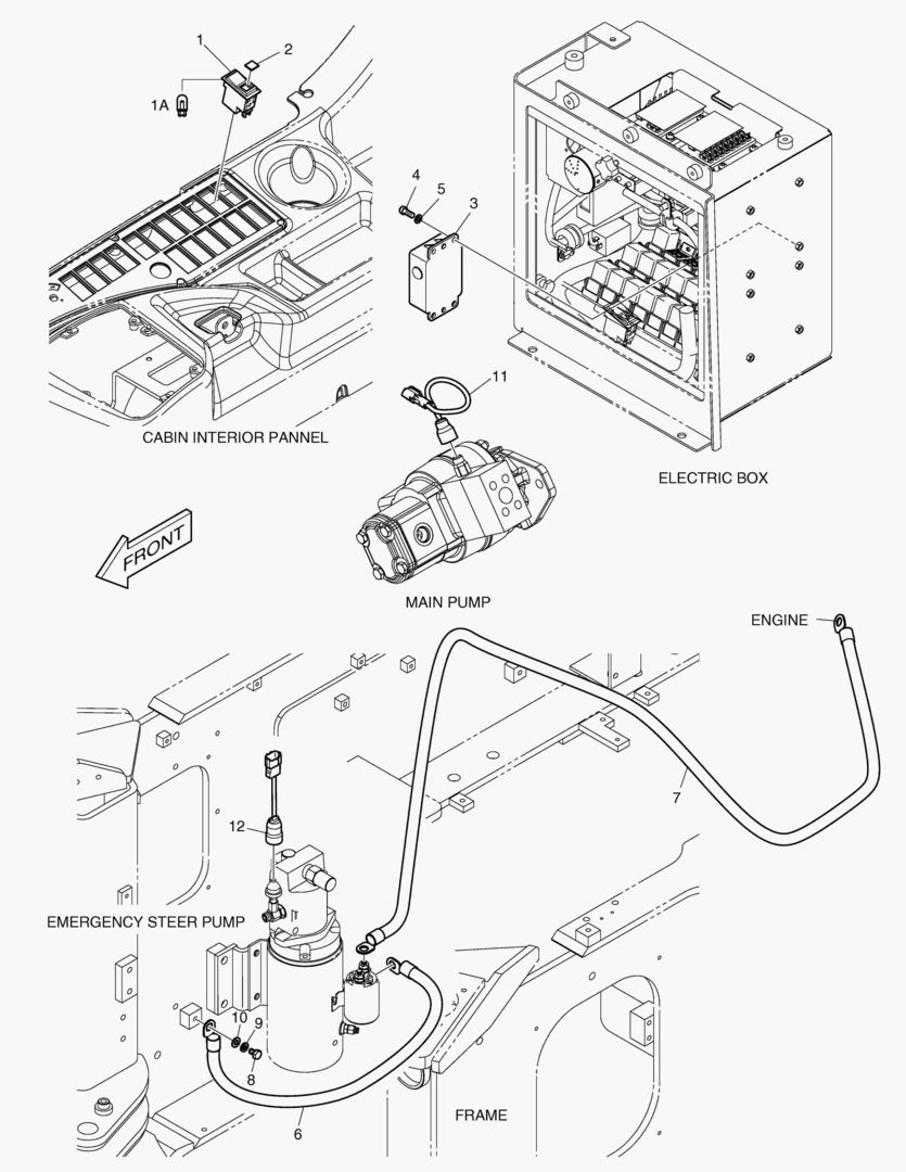 АВАРИЙНОЕ РУЛЕВОЕ УПРАВЛЕНИЕ-ЭЛЕКТРИКА