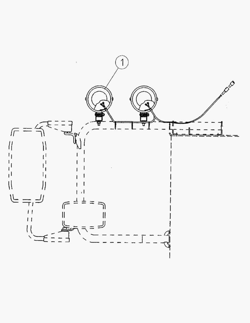 Спецтехника G096-15 WORKING LAMPS; DOUBLE [513002~513086]