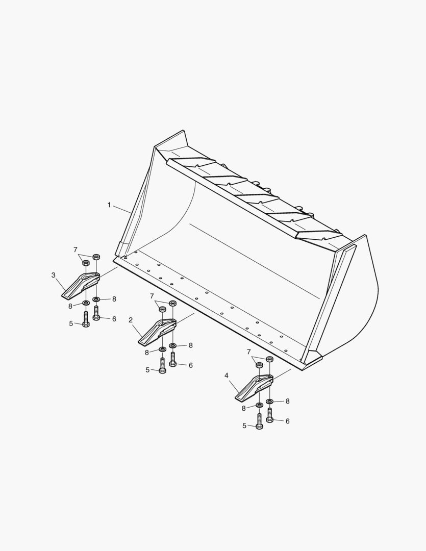 2160 BUCKET-2.7гЋҐ-TOOTH