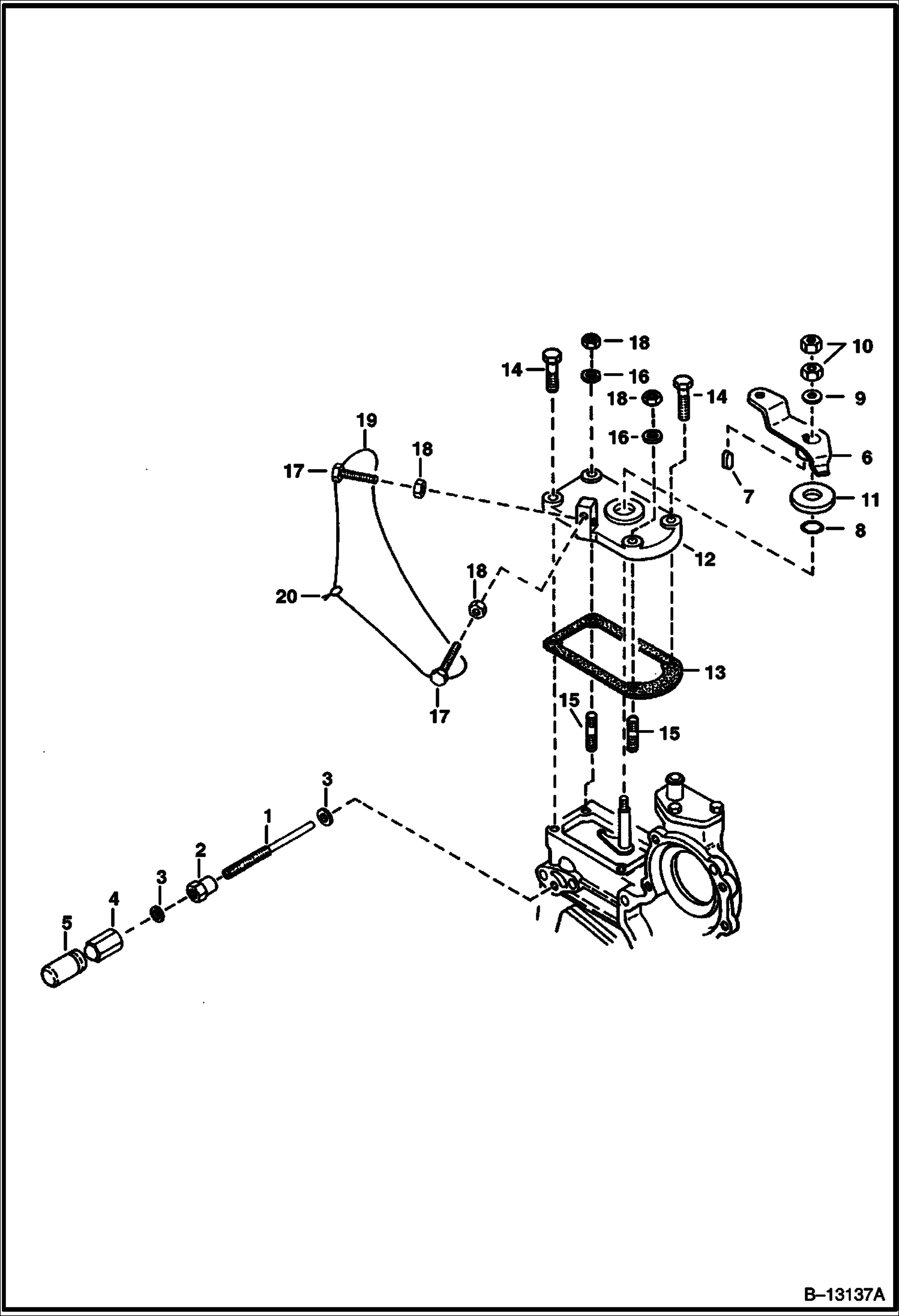 Схема ТАБЛИЧКА РЕГУЛЯТОРА СКОРОСТИ (KUBOTA - V2203 2EB - TIER II)