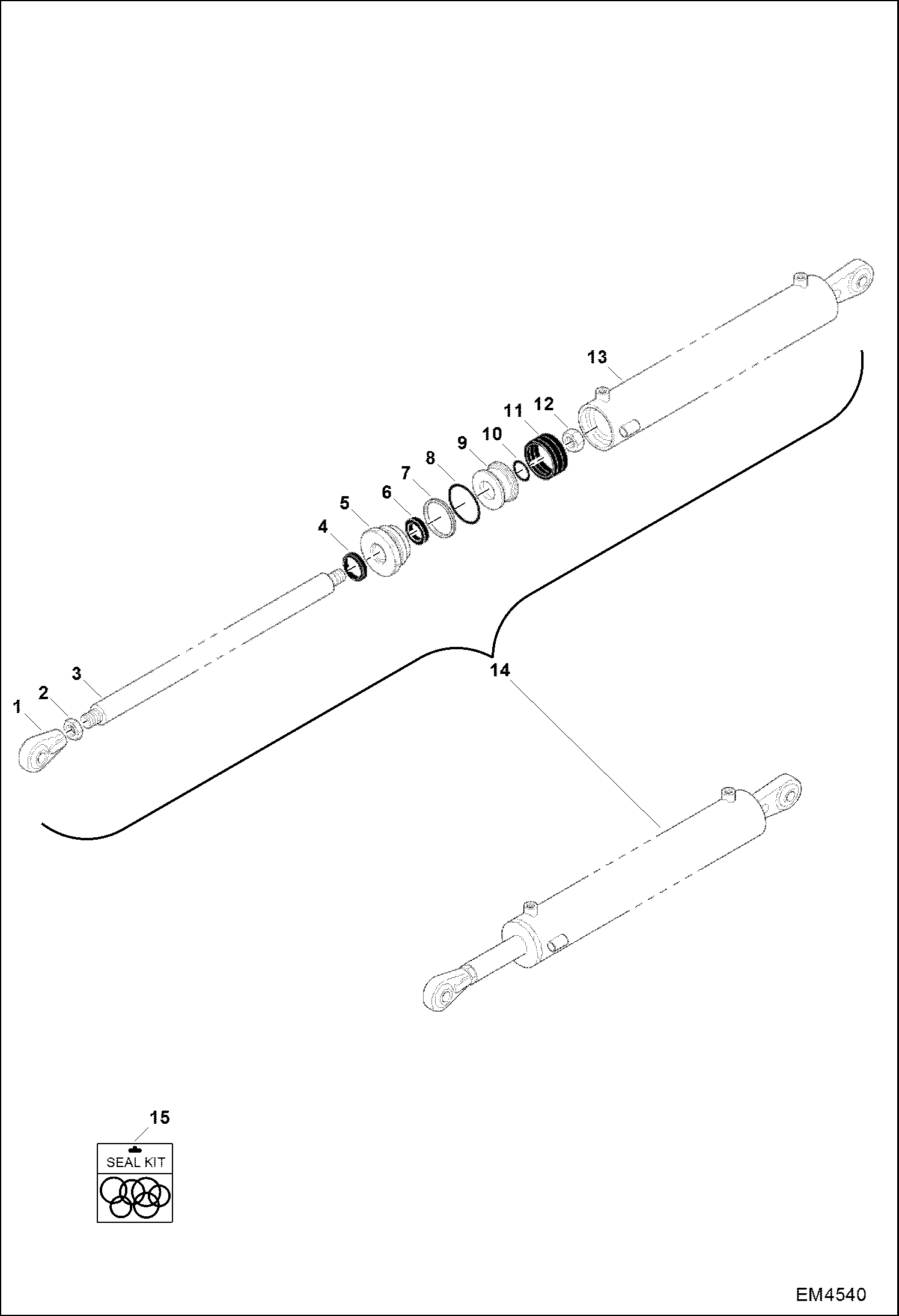 ПИЛА (ЦИЛИНДР УСТРОЙСТВА КОНТРОЛЯ ГЛУБИНЫ)