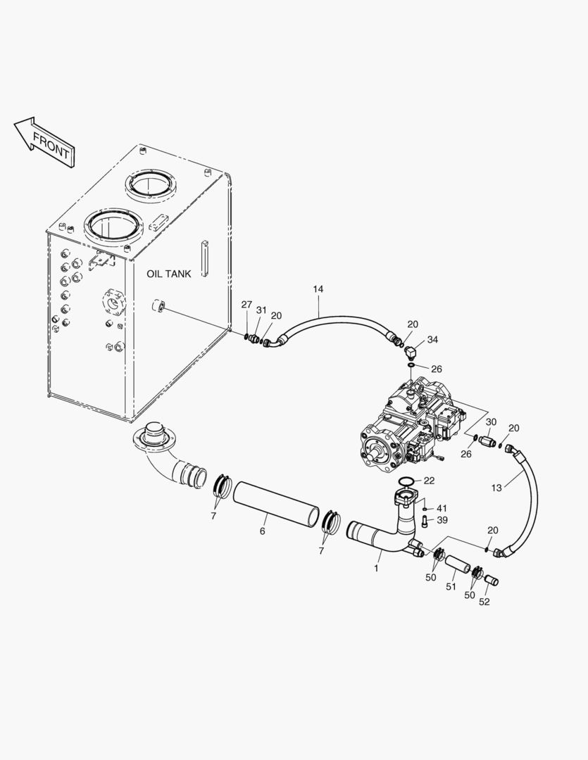 ТУБОПРОВОД МАСЛЯНОГО РАДИАТОРА(1)