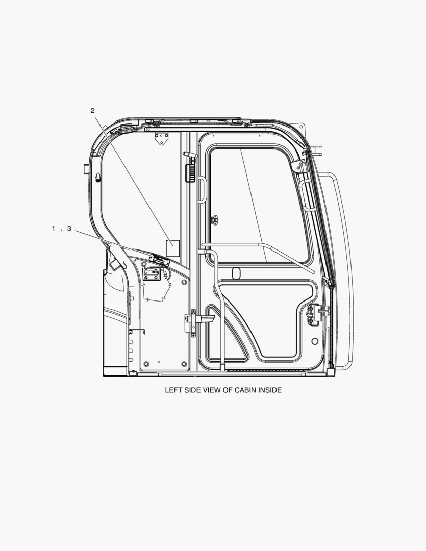 ПРЕДУПРЕЖДАЮЩАЯ ТАБЛИЧКА - СИСТЕМА ЗАЩИТЫ ПРИ ОПРОКИДЫВАНИИ