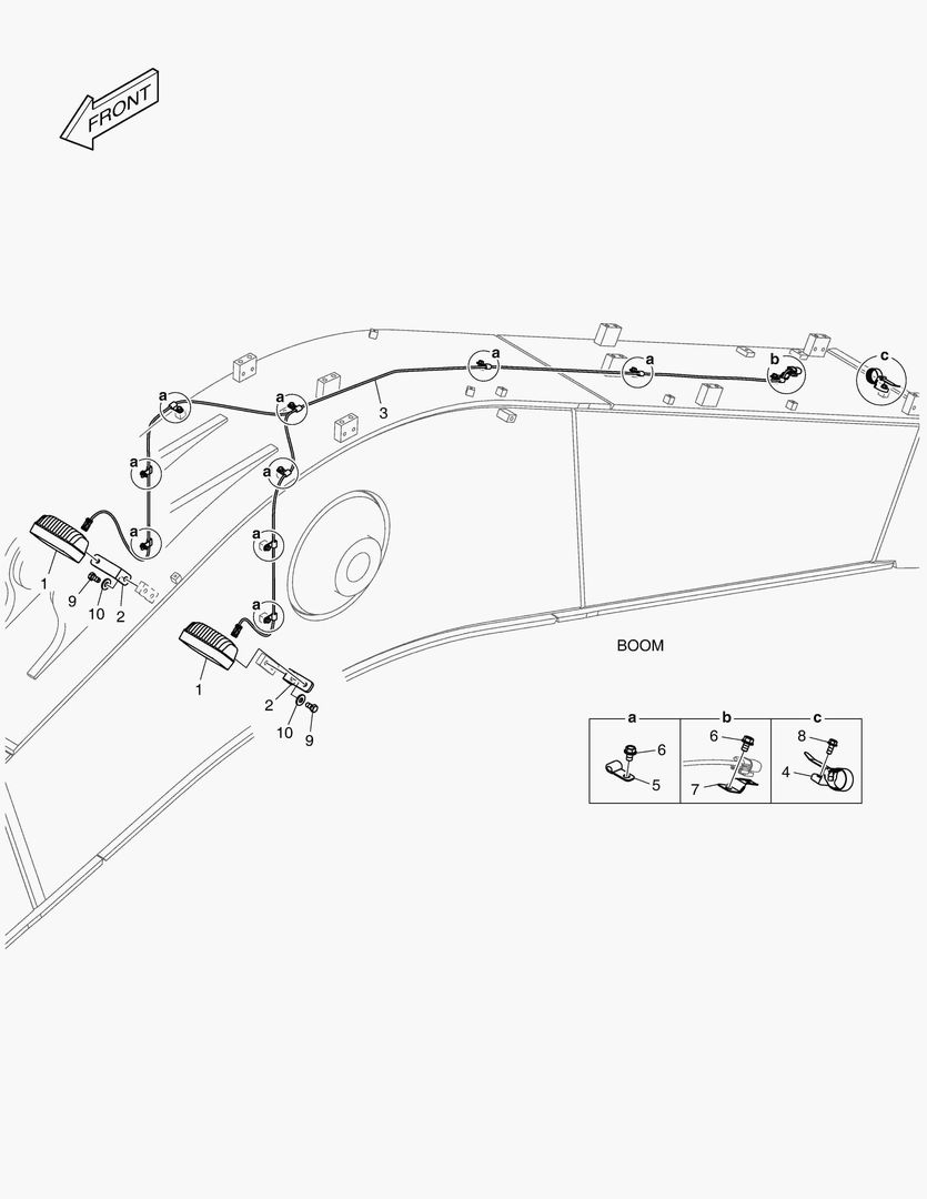 8010 WORKING LAMP - BOOM(LED)
