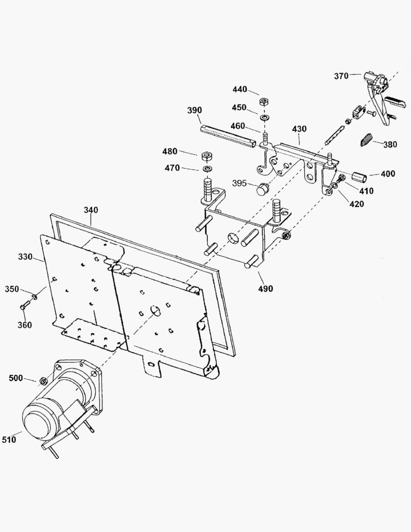G320-20 BRAKE PEDAL AS