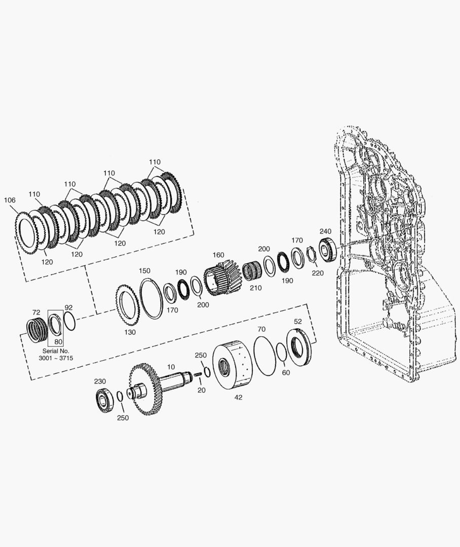 СЦЕПЛЕНИЕ - K2 - ТРАНСМИССИЯ