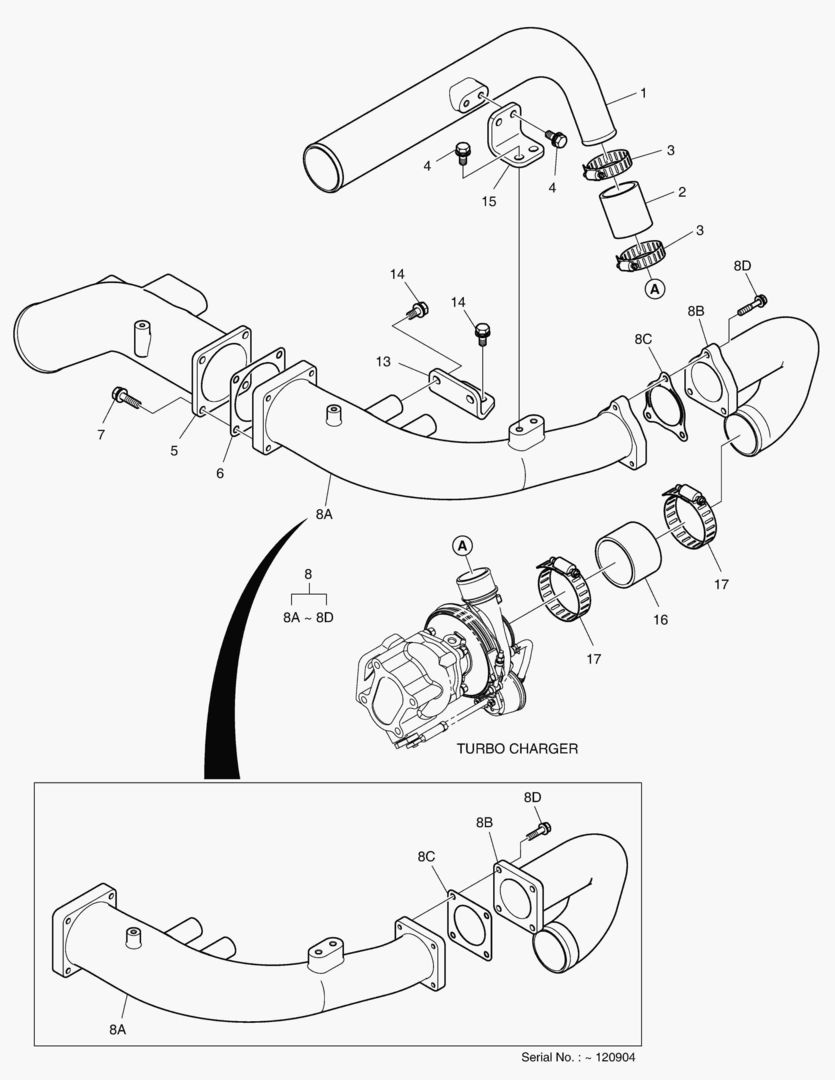 ТРУБА ВОЗДУХОЗАБОРНИКА