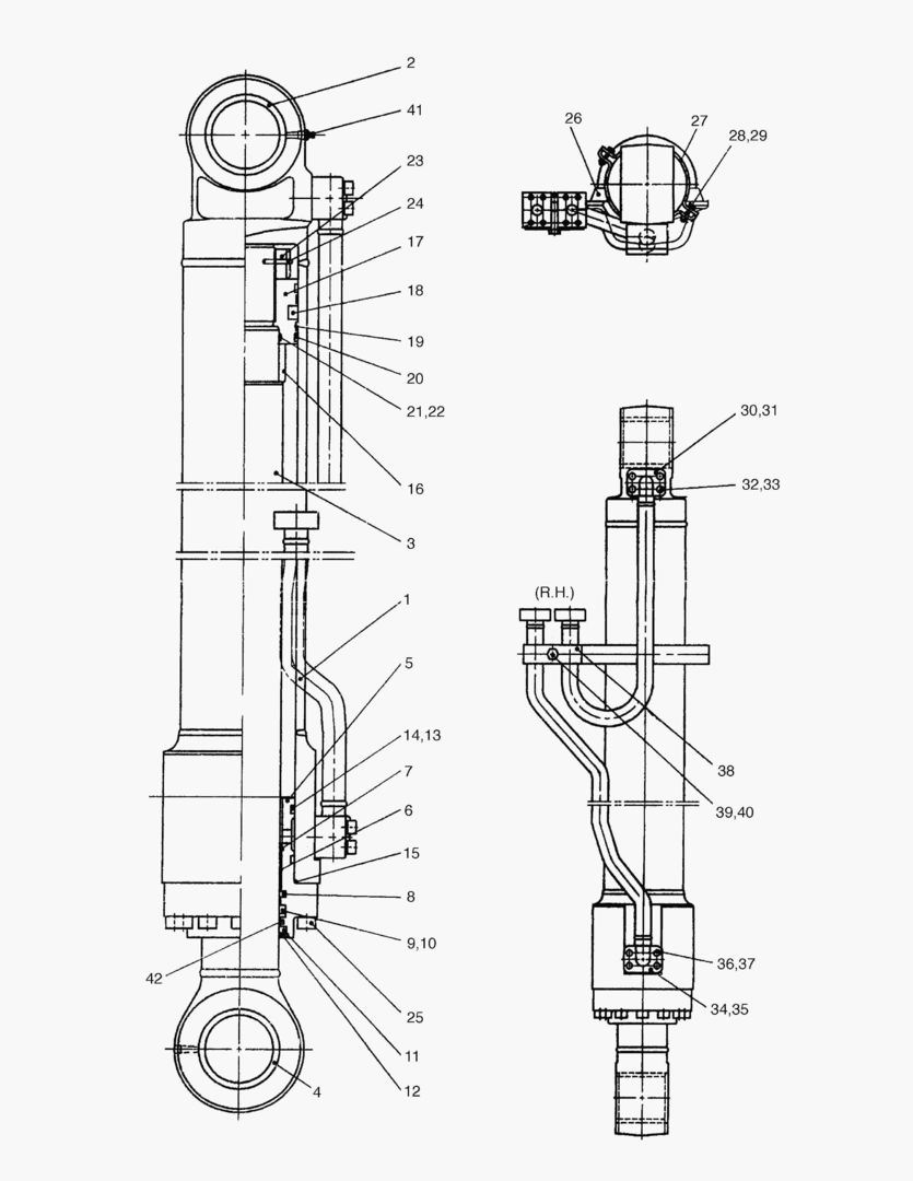 Спецтехника 7451 BOOM CYLINDER-R.H. [806~]