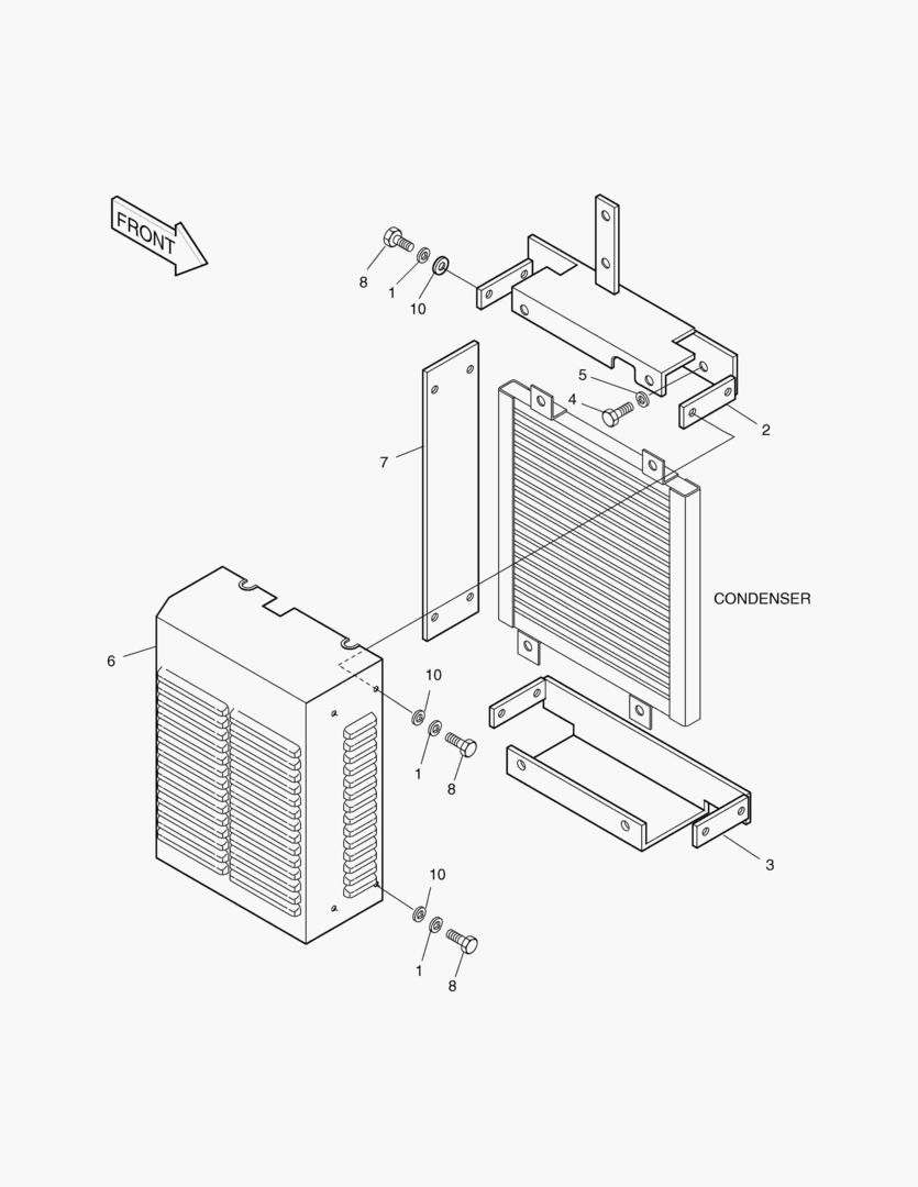 МОНТАЖ КОНДЕНСАТОРА