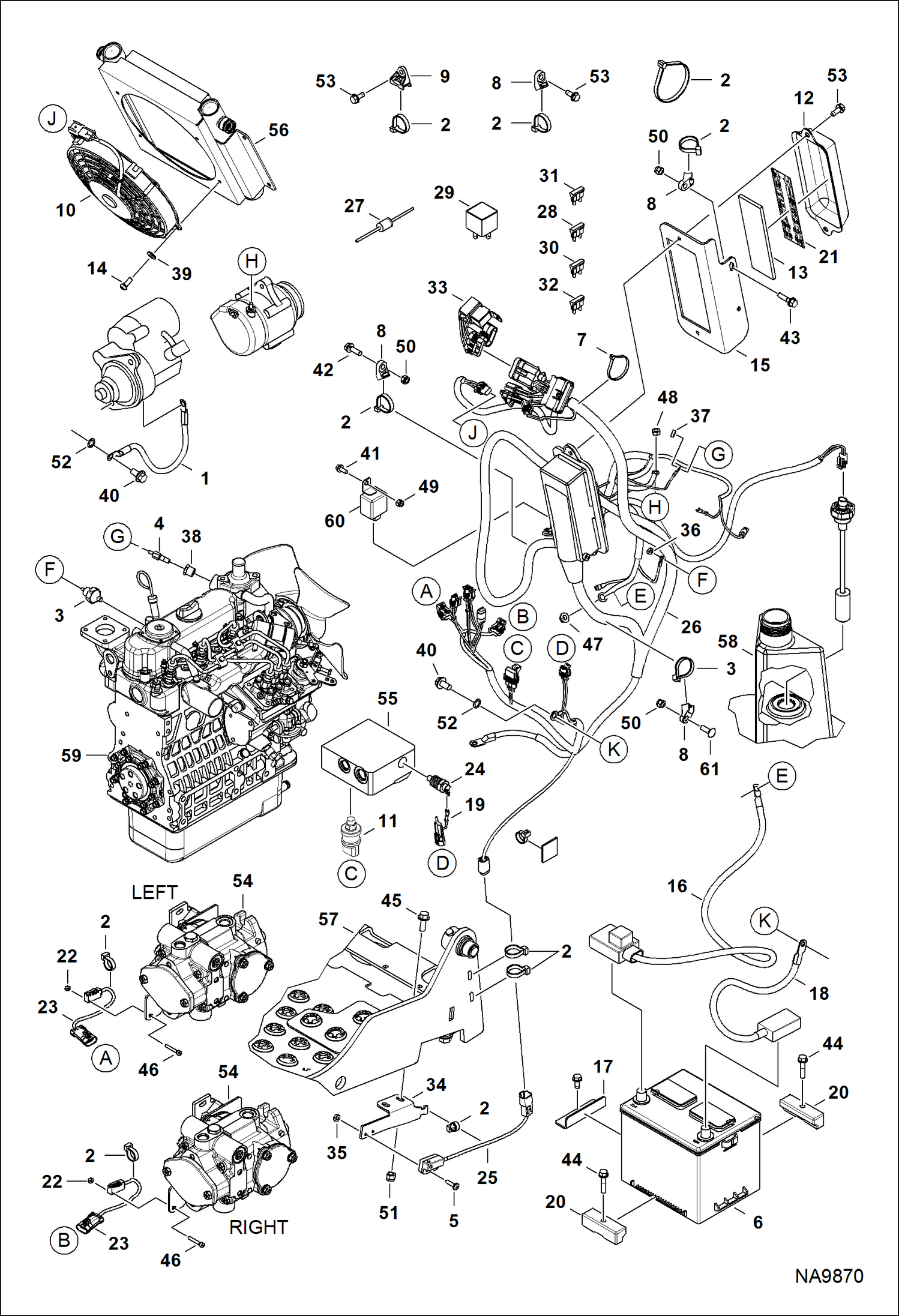 ЭЛЕКТРИЧЕСКАЯ СИСТЕМА ДВИГАТЕЛЯ