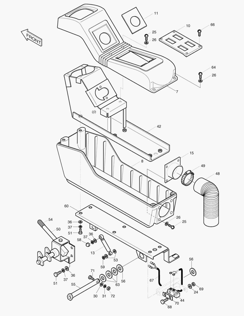 ПУЛЬТ УПРАВЛЕНИЯ-ЛЕВОСТОРОННИЙ