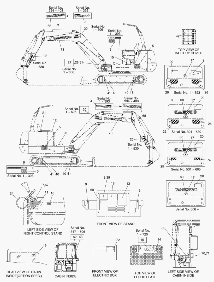1410 NAME PLATE-ENGLISH