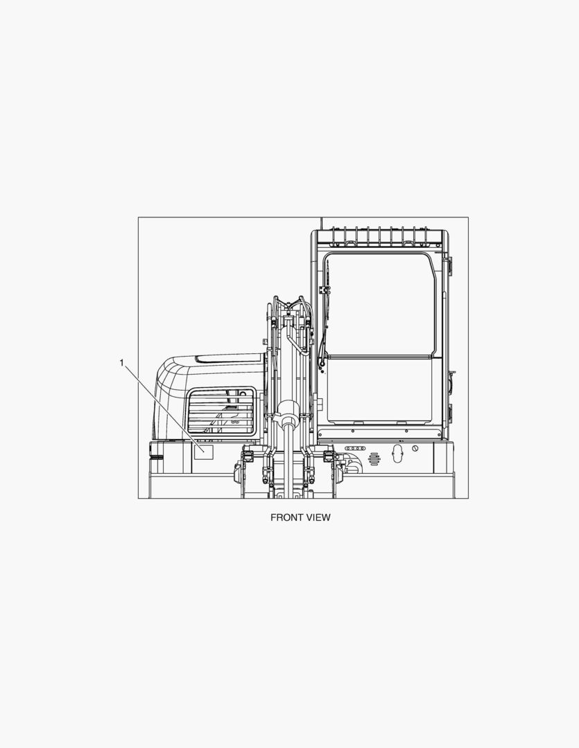 ПРЕДУПРЕЖДАЮЩАЯ ТАБЛИЧКА - СМАЗКА(ЭКСПОРТИРУЕМОЕ ОБОРУДОВАНИЕ)