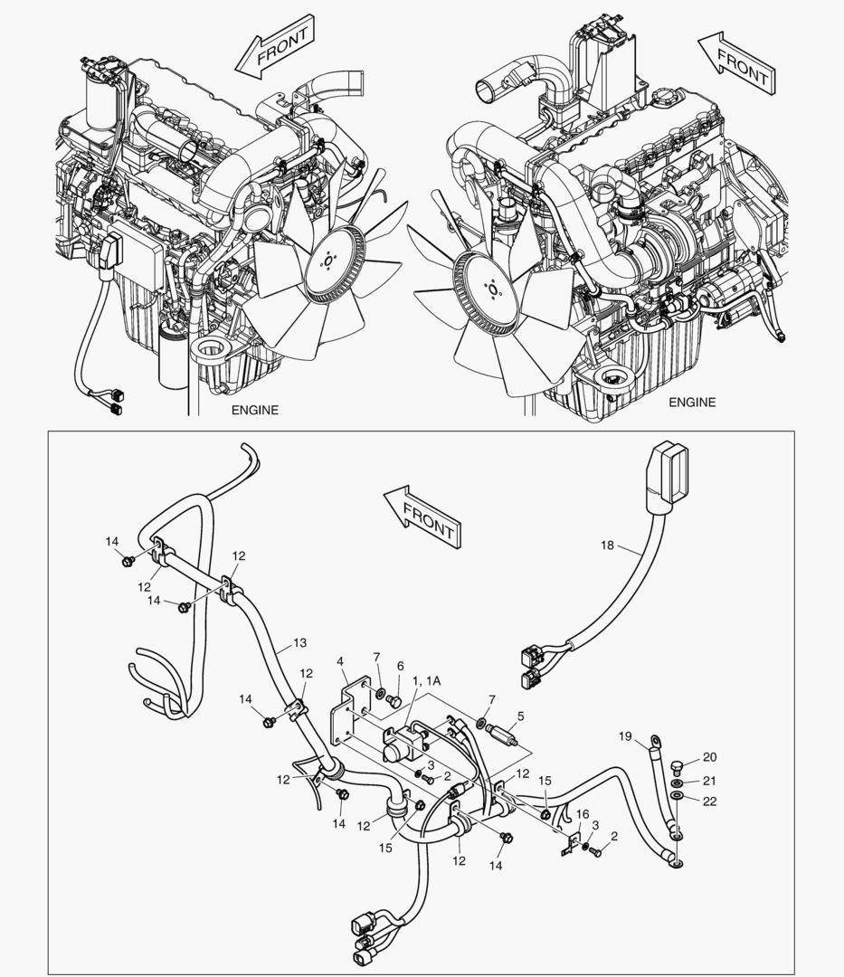 Спецтехника 1760 ELECTRIC PARTS - ENGINE [5001~5017] - главное фото