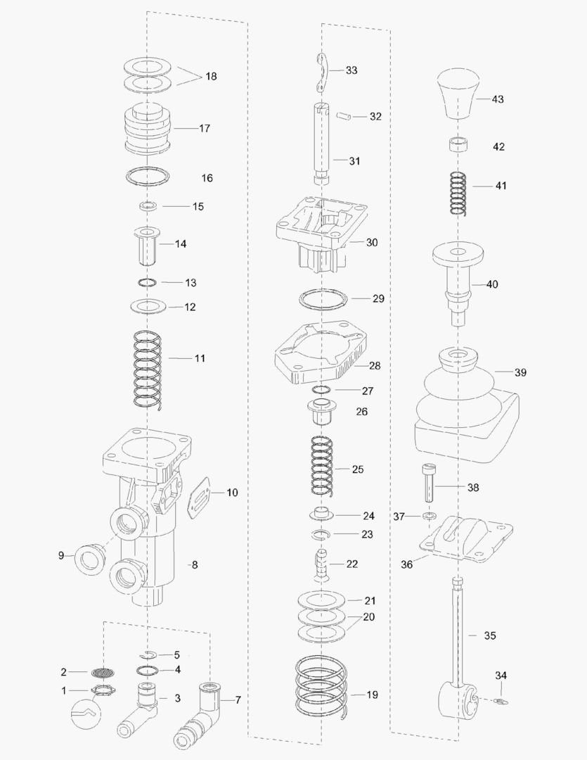 G049-5 PARKING BRAKE; SERVO VALVE