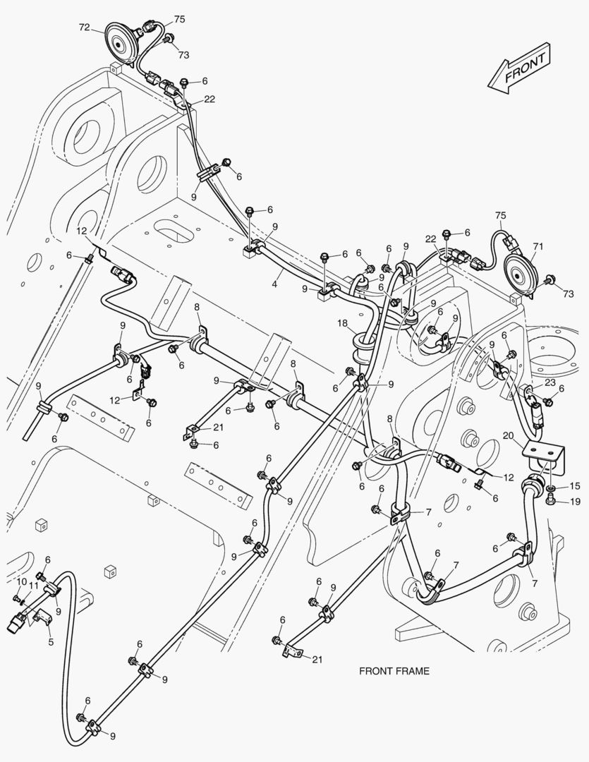 1591 ELECTRIC PARTS - FRONT [10018~]