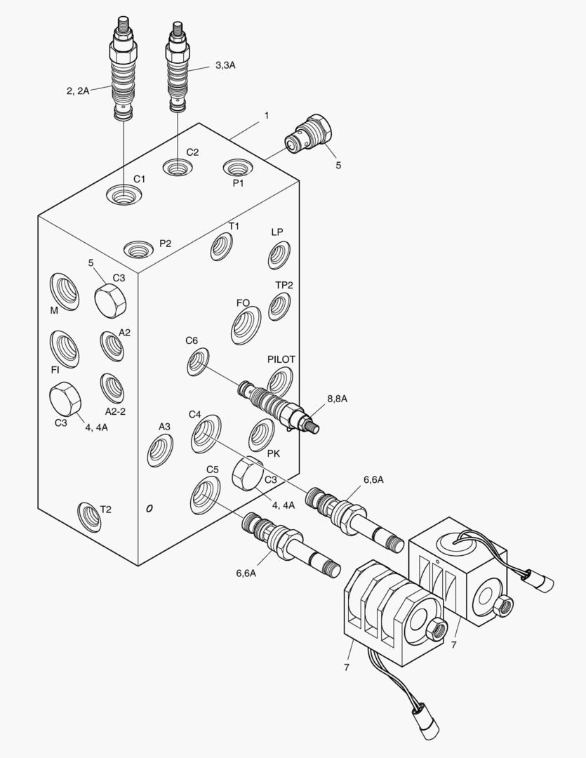 3440 BRAKE & PILOT SUPPLY VALVE