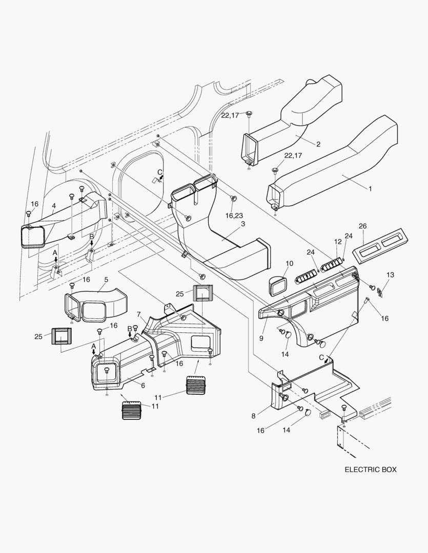 КРЫШКА ТРУБОПРОВОДА В СБОРЕ
