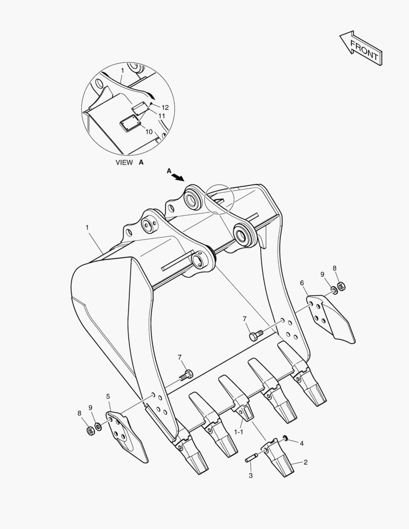 7570 BUCKET - 0.64гЋҐ