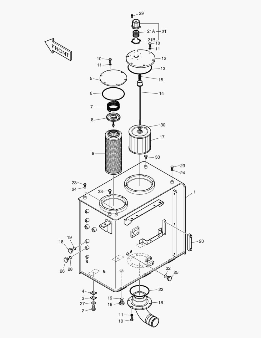РЕЗЕРВУАР ДЛЯ МАСЛА