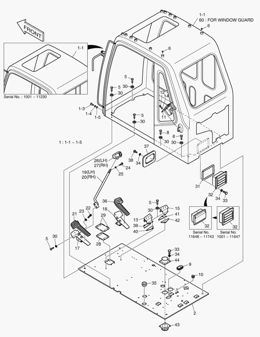 КАБИНА В СБОРЕ