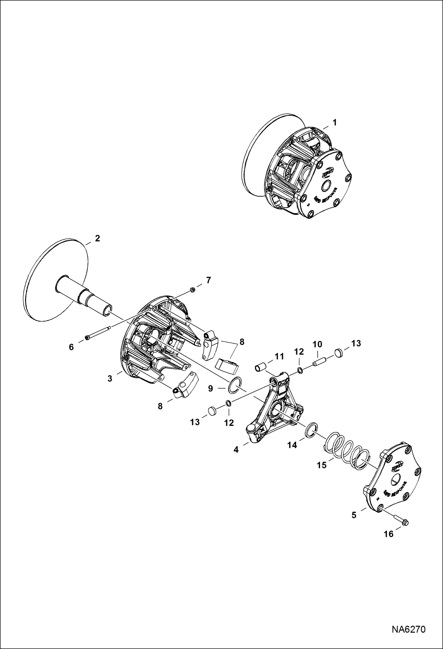 МУФТА ПРИВОДА (3-ВЕС)
