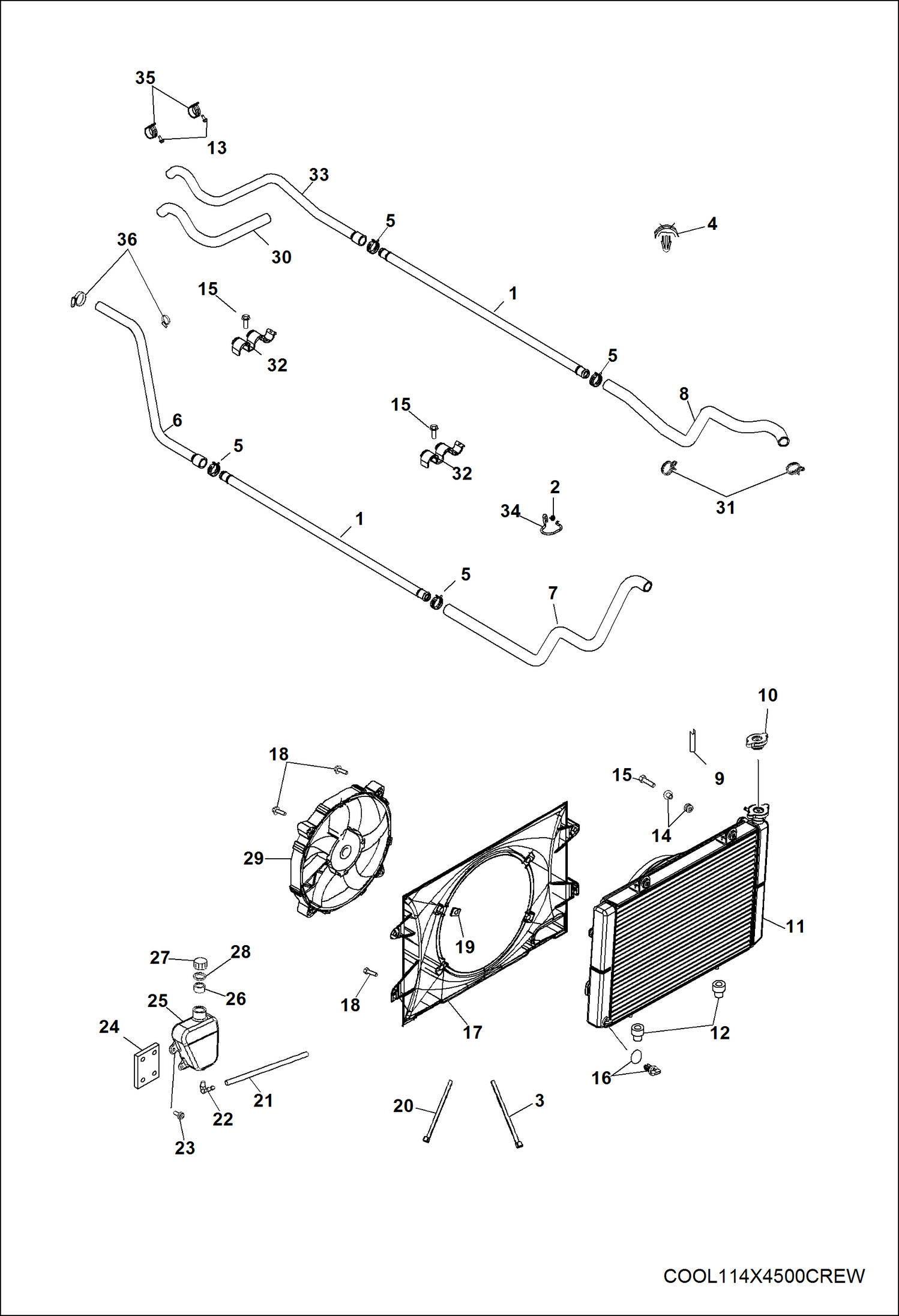 ДВИГАТЕЛЬ, СИСТЕМА ОХЛАЖДЕНИЯ