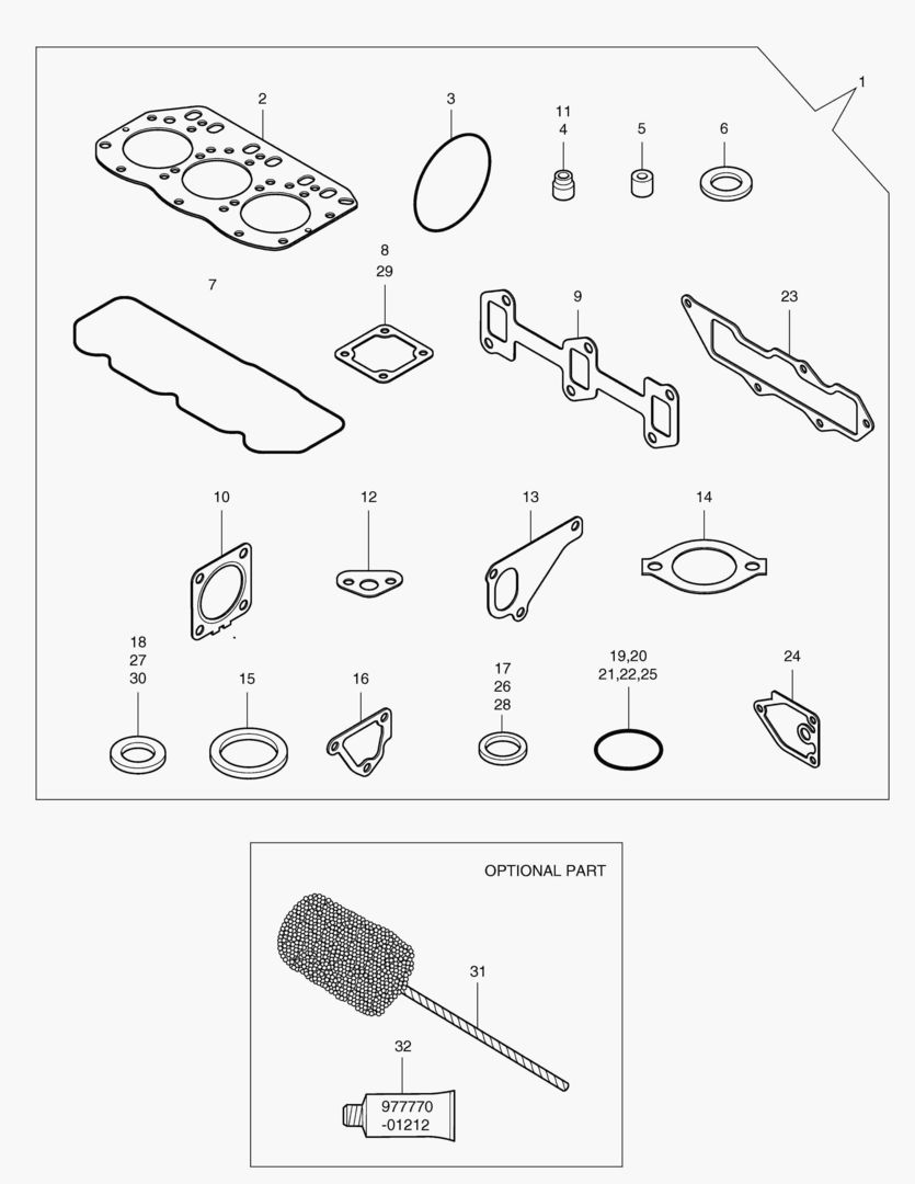 НАБОР ПРОКЛАДОК