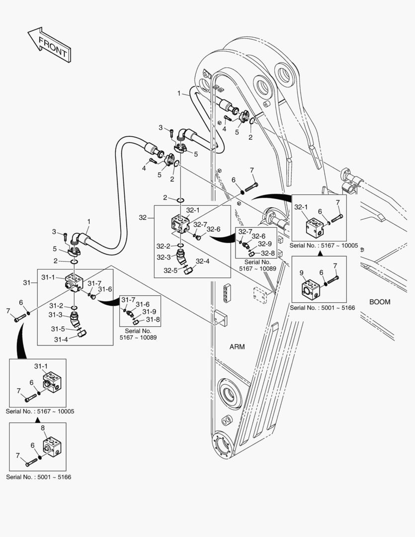 Спецтехника 6380 ARM PIPING - ONE & TWO WAY(ARM 2.4m) - главное фото