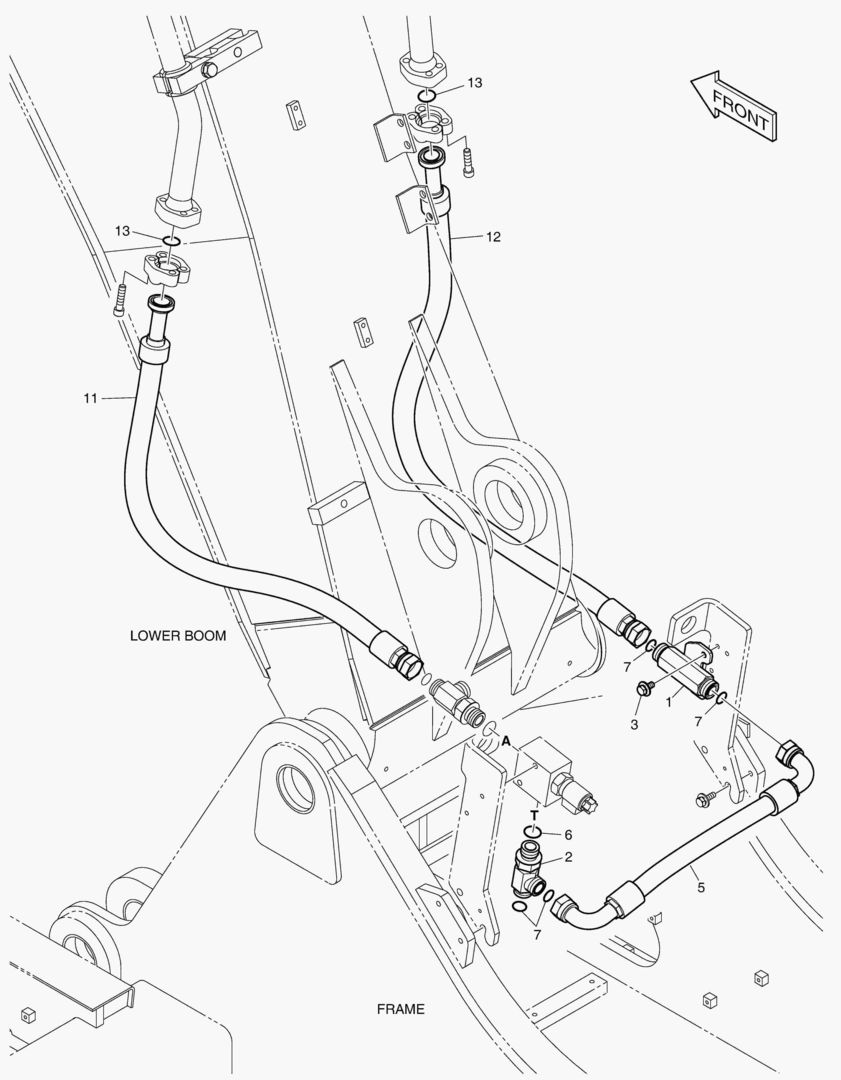 ТРУБОПРОВОД - СТРЕЛА С ИЗМЕНЯЕМОЙ ГЕОМЕТРИЕЙ