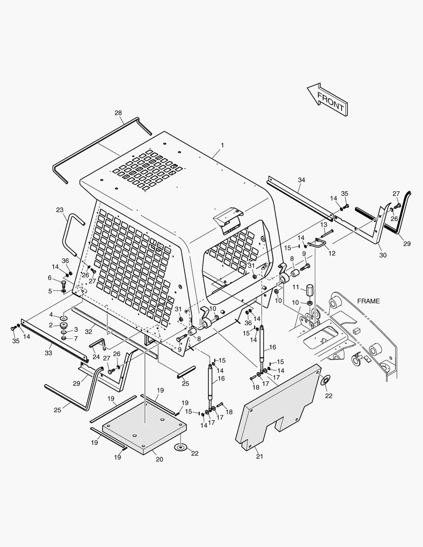 Спецтехника 1150 CANOPY от Globus Machinery