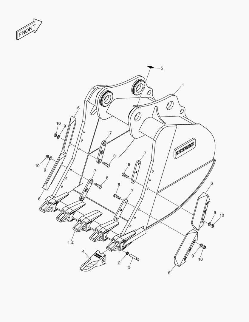 6910 BUCKET ASS`Y - 2.78mВі - S CLASS
