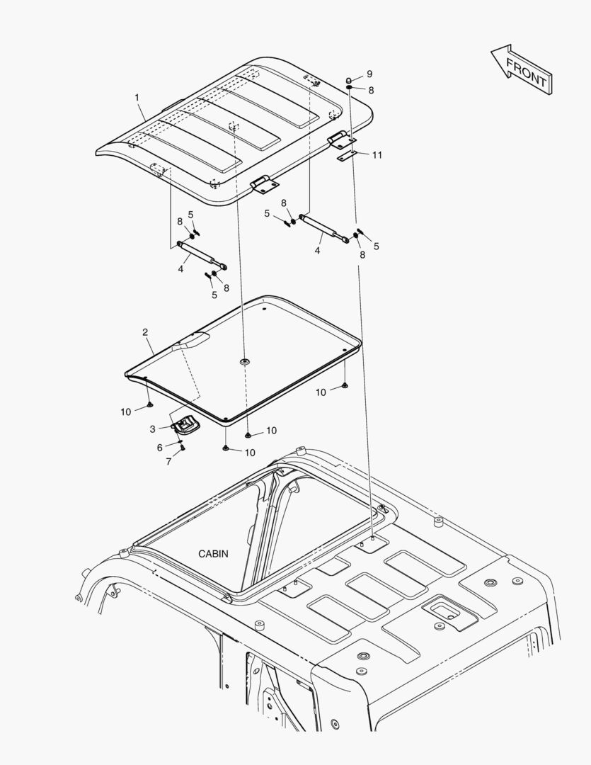 ЧЕХОЛ КРЫШКИ - ИЗ СТАЛИ