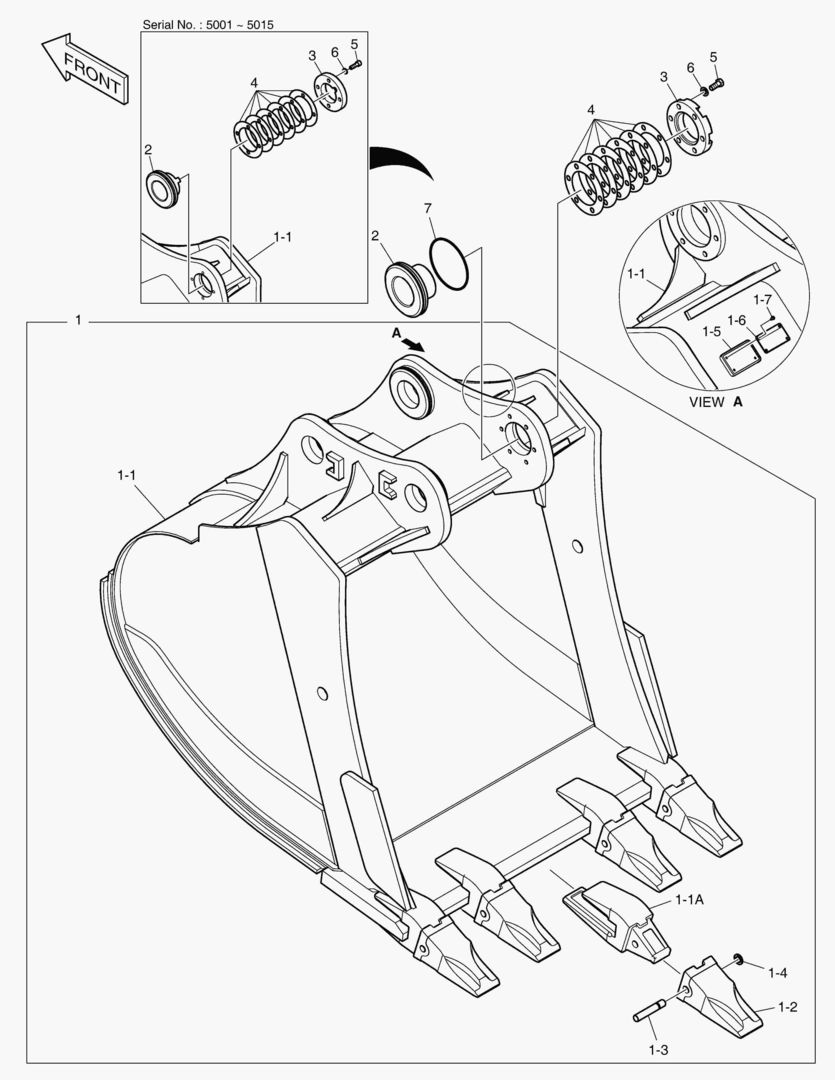 6770 BUCKET - 3.3гЋҐ(H.D) [5001~5127]
