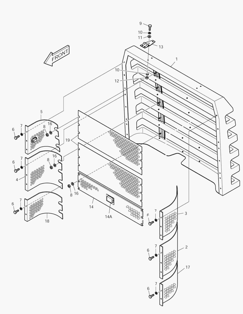 РЕШЕТКА РИДИАТОРА-ДЛЯ СИСТЕМЫ ВИДЕОНАБЛЮДЕНИЯ