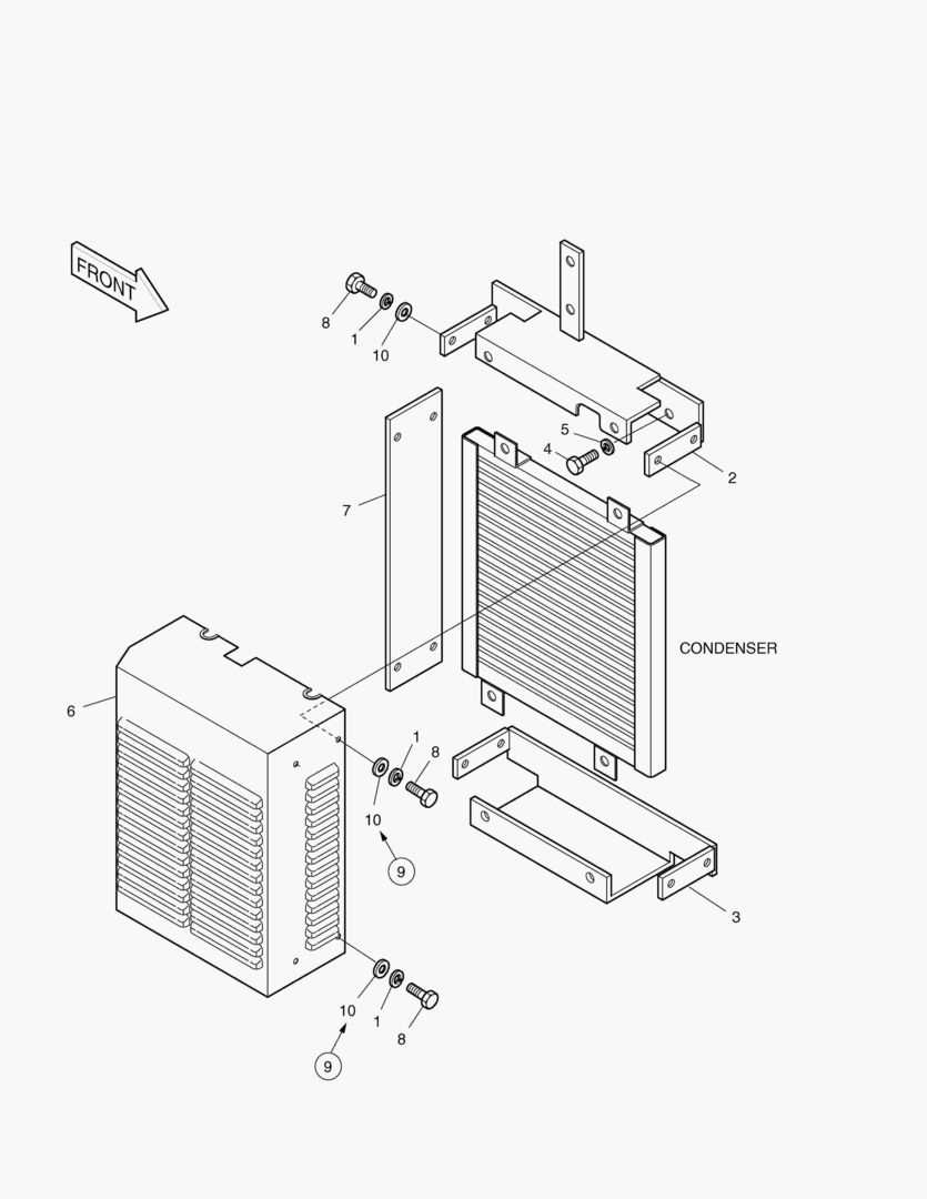 МОНТАЖ КОНДЕНСАТОРА