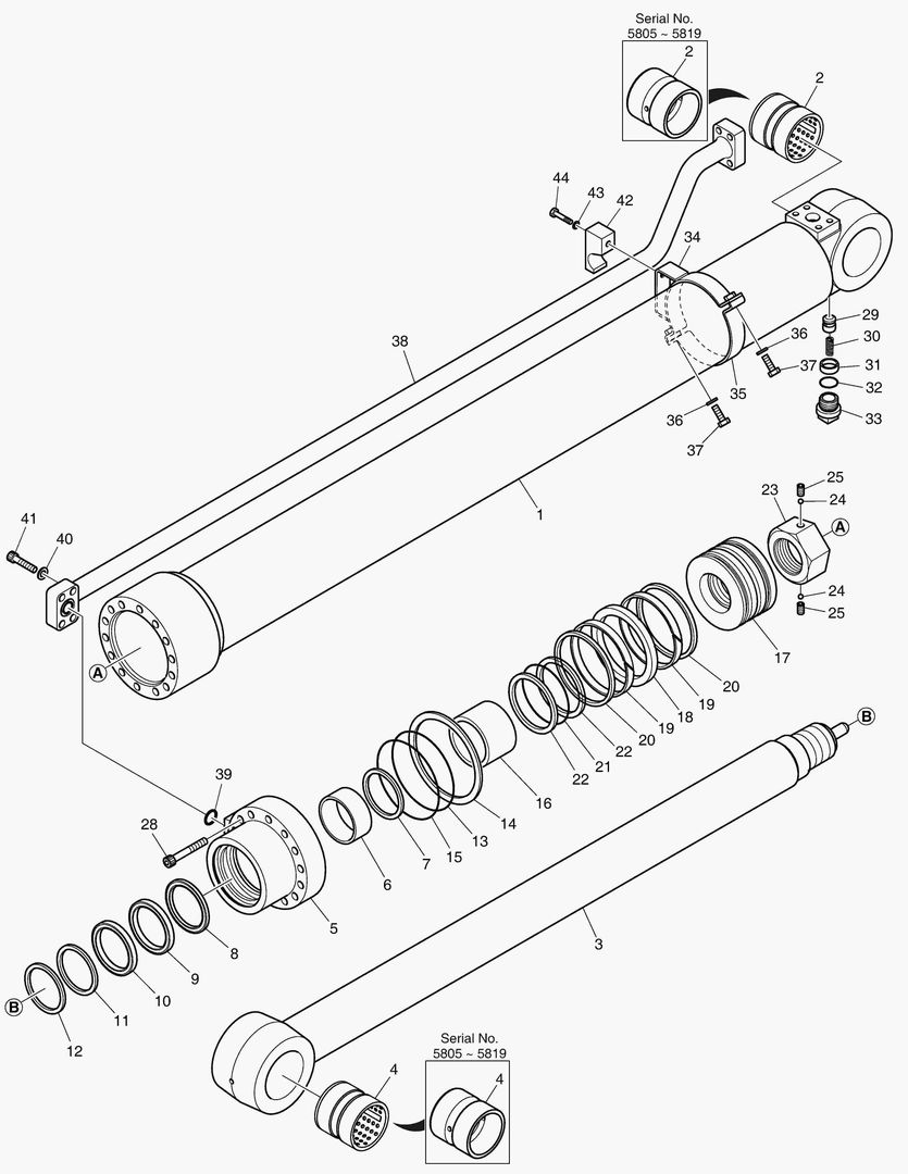 4272 ARM CYLINDER [5805~]