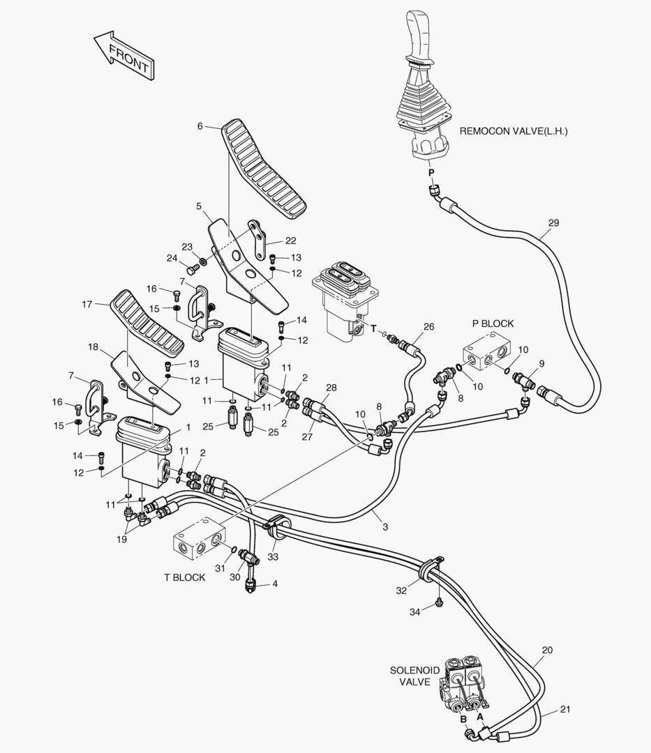 7060 PILOT PIPING - ARTI. & ROTATING