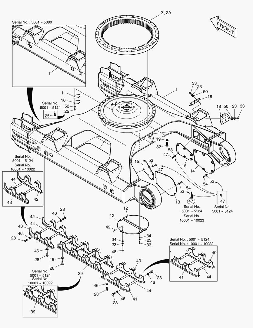 РАМА ГУСЕНИЦЫ