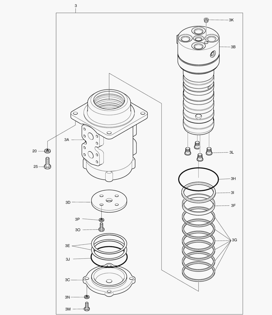 Спецтехника 2150 CENTER JOINT [5001~5015]