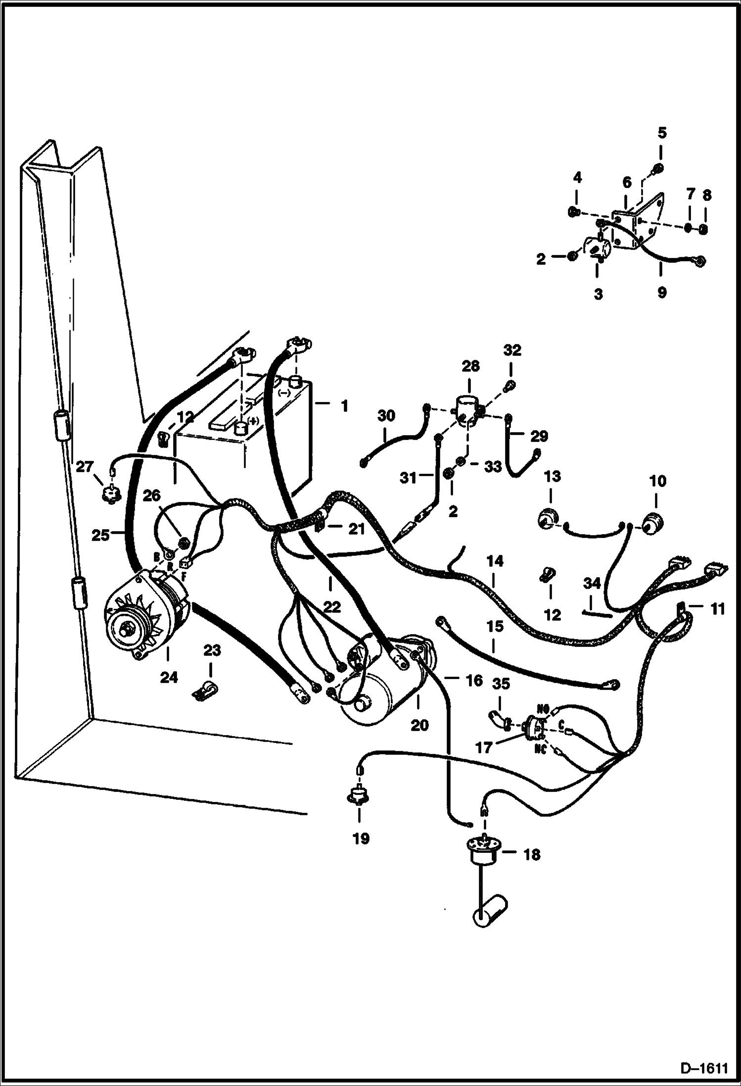 ЭЛЕКТРООБОРУДОВАНИЕ ДВИГАТЕЛЯ