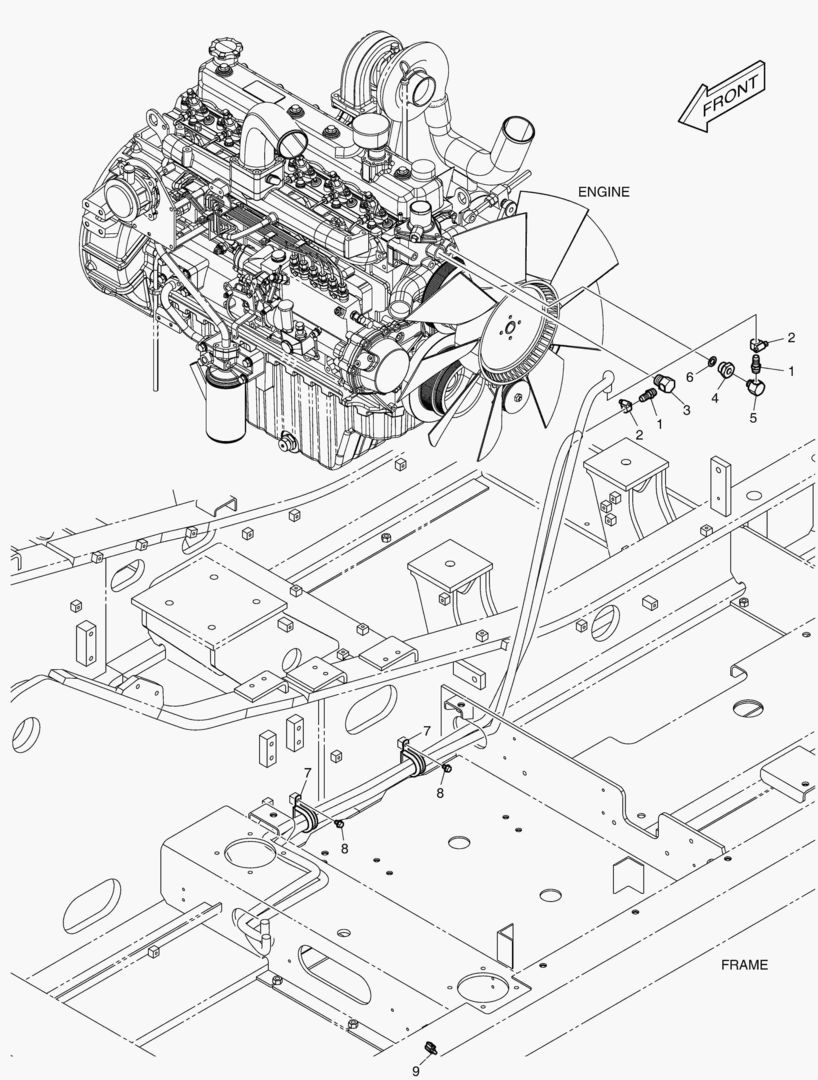 ТУБОПРОВОД ОБОГРЕВАТЕЛЯ(2)
