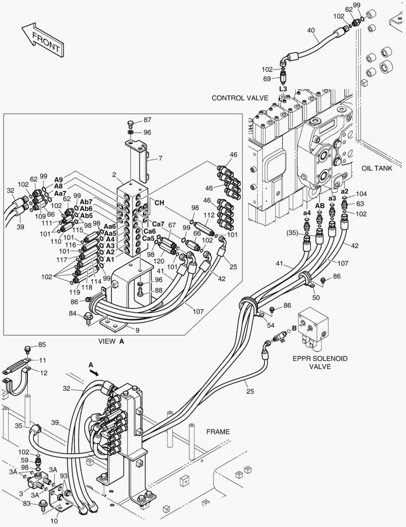 ТРУБОПРОВОД СЕРВОУПРАВЛЕНИЯ(4)