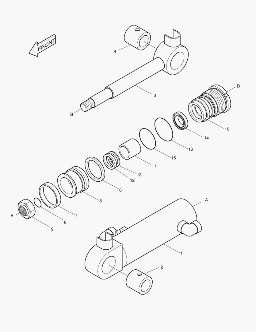 Спецтехника 4320 DOZER CYLINDER - главное фото